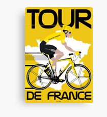 Tour De France Canvas Print