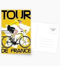 Tour De France Postcards