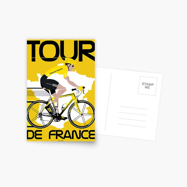 Tour De France Postcard