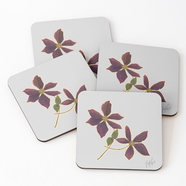 Item preview, Clematis Flower  designed and sold by Lu-Hemphill.