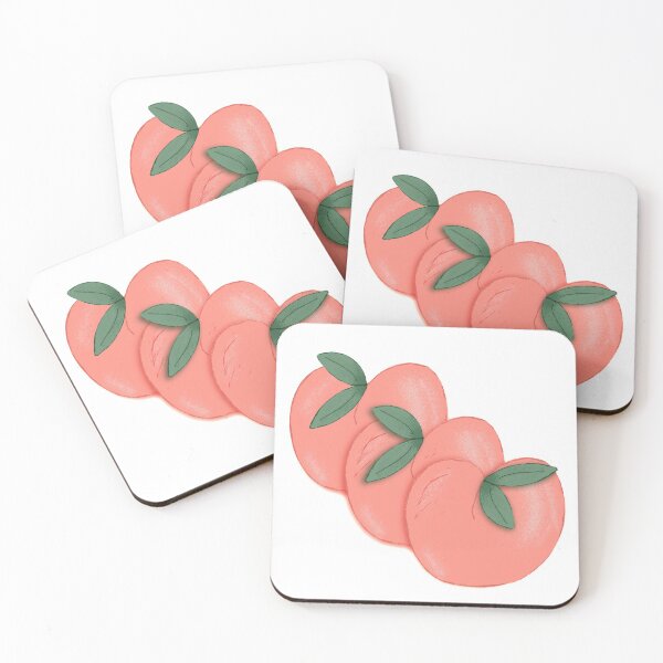 Item preview, Peaches in Threes designed and sold by yvonnezstudios.