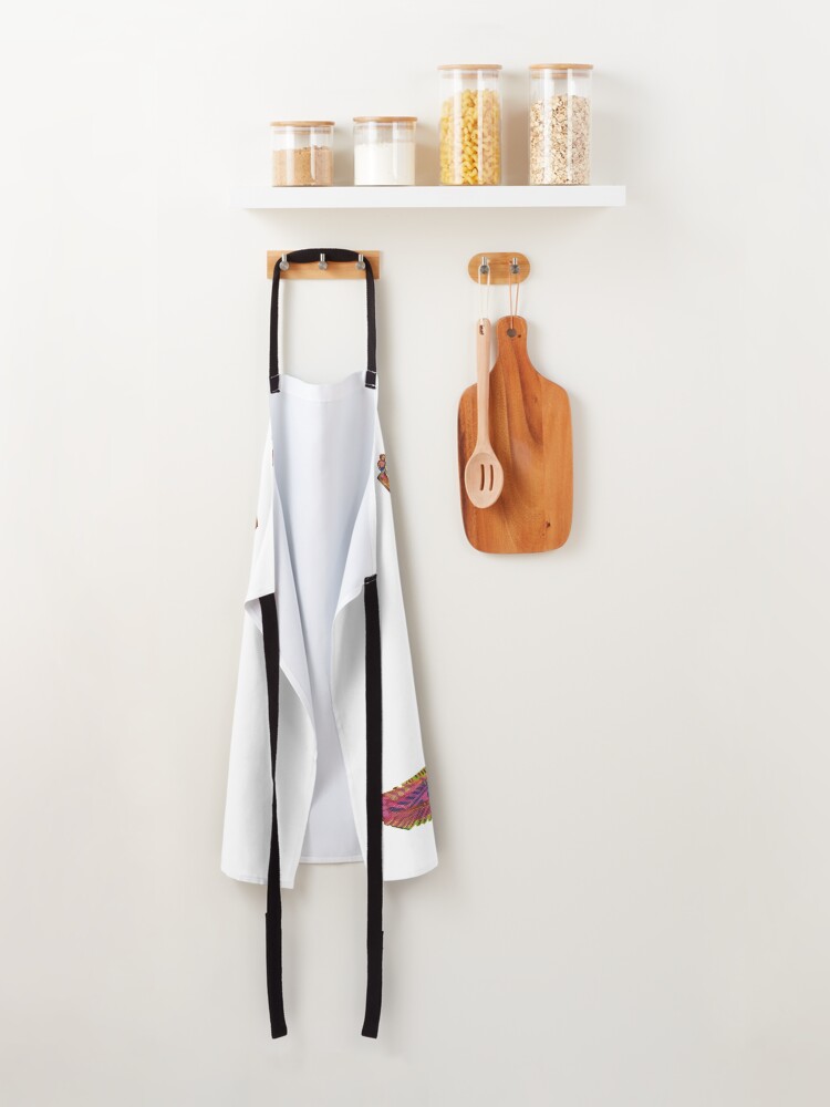 Alternate view of Nuts on Blank Background Apron
