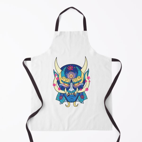 Item preview, Blue and Pink Oni designed and sold by Gingerale1213.