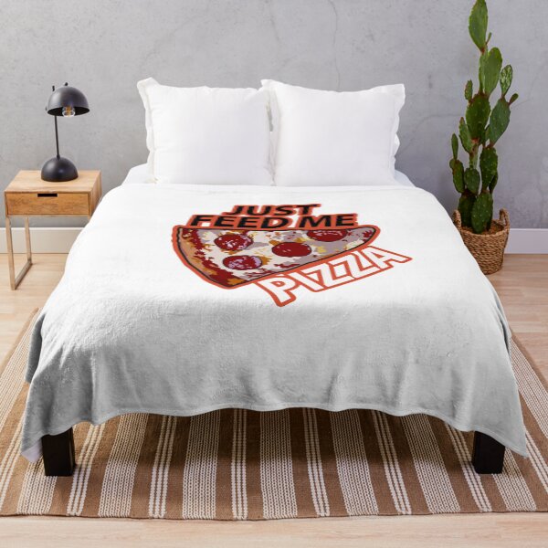 Item preview, Just Feed Me Pizza designed and sold by Razan4U.