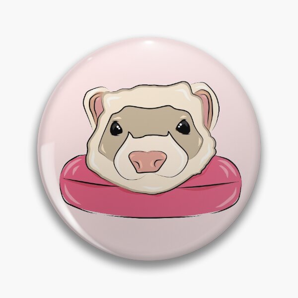 Item preview, Ferret Floaty designed and sold by guavarte.