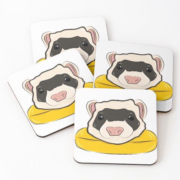 Item preview, Ferret Floaty designed and sold by guavarte.