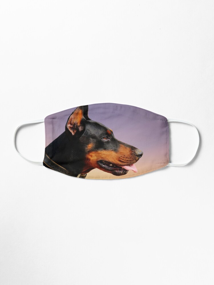 Dobermann T Shirt Dog T Shirt Mask By Scheh Redbubble