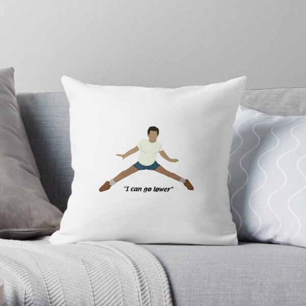 IASIP - I Can Go Lower Dennis Sticker Throw Pillow