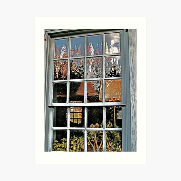 Window, Dey Mansion, Wayne NJ Art Print