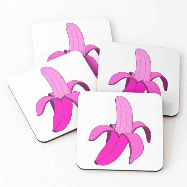 Item preview, Peeling banana pink designed and sold by shtem.