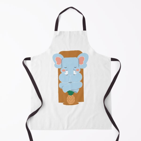 Item preview, Elephant Pineapple Yoga designed and sold by ranadigipaint.