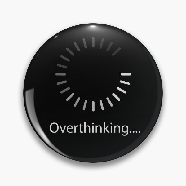 Item preview, Overthinking Buffering Logo designed and sold by Sabbaht.