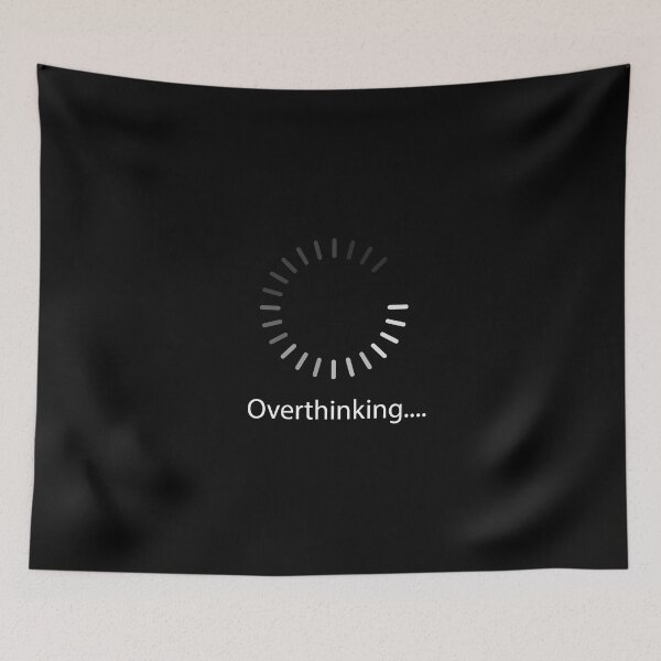 Item preview, Overthinking Buffering Logo designed and sold by Sabbaht.