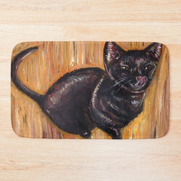 Item preview, Silly Black Cat designed and sold by KLoganArt.