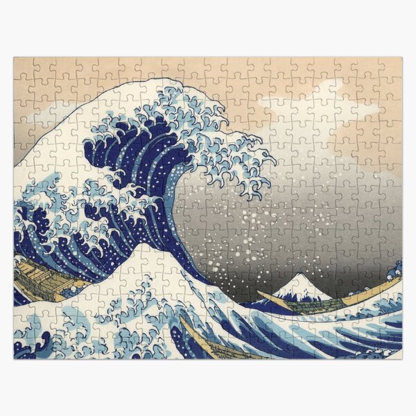 The Great Wave Off Kanagawa Japanese Jigsaw Puzzles Redbubble