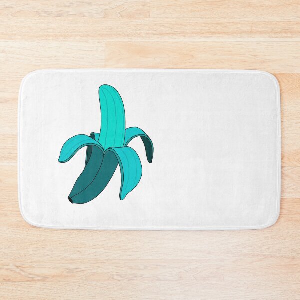 Item preview, Peeling banana turquoise  designed and sold by shtem.