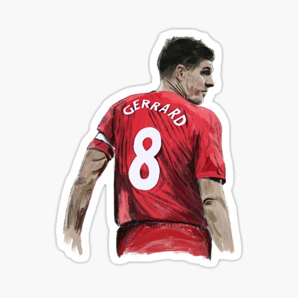 Item preview, Liverpool Steven Gerrard Painting designed and sold by thebcarts.