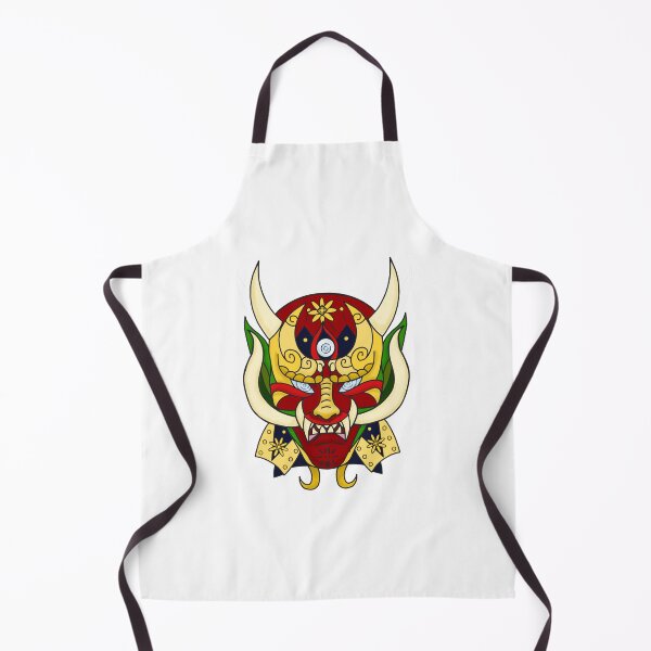 Item preview, Red and Gold Oni designed and sold by Gingerale1213.