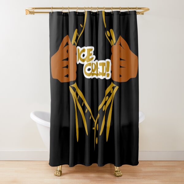 Ice Cold, Alpha Shirt Shower Curtain