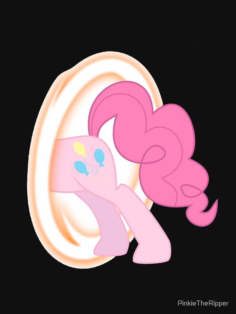 Aperçu 7 sur 7. T-shirt essentiel avec l'œuvre Portail Pinkie #2 créée et vendue par PinkieTheRipper.