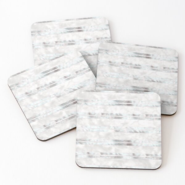 Item preview, Mother of Pearl Striped Pattern designed and sold by WisdomInspired.