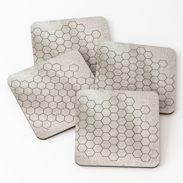 Item preview, Honey Bee Hexagon designed and sold by Aquila Light Pictures.