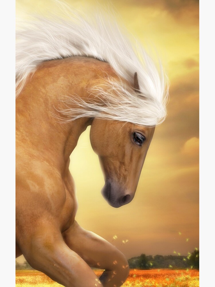 Palomino Horse Sundance by Allegra