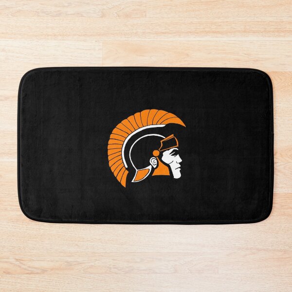 Item preview, Orange and Black Trojan Head designed and sold by Candace Offman.