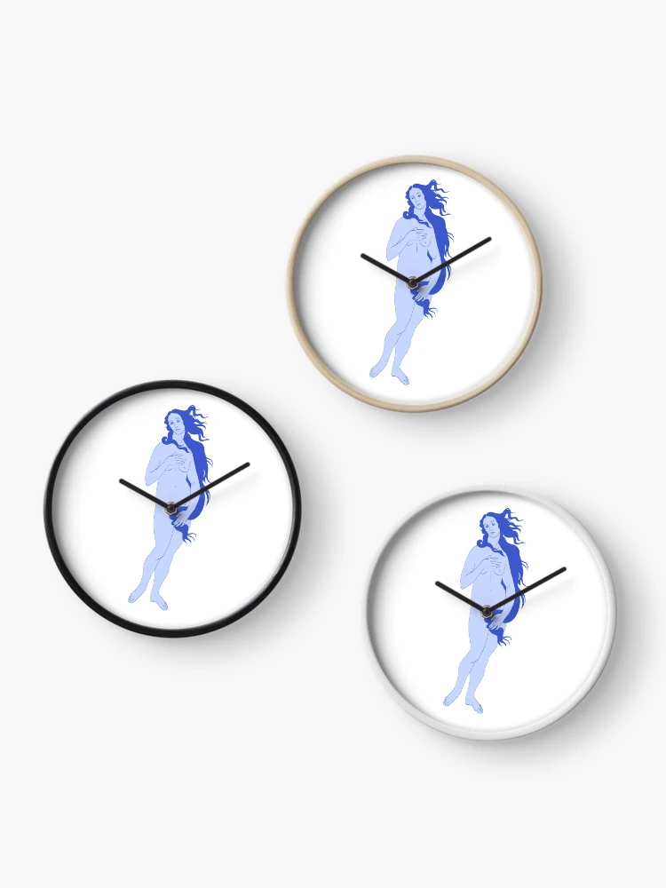 Thumbnail 3 of 4, Clock, Hello beautiful designed and sold by LUSTICKNEY.