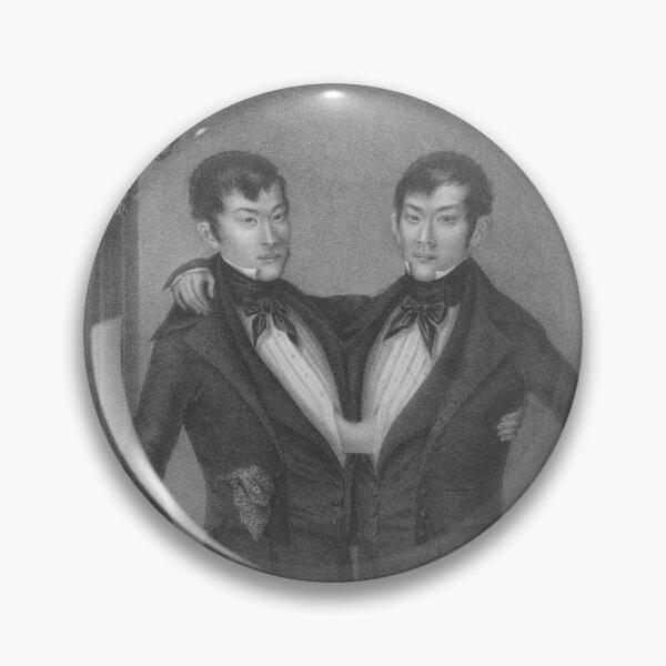 Artikelvorschau, Chang und Eng Bunker - siamesische Zwillinge Portrait entworfen und verkauft von warishellstore.
