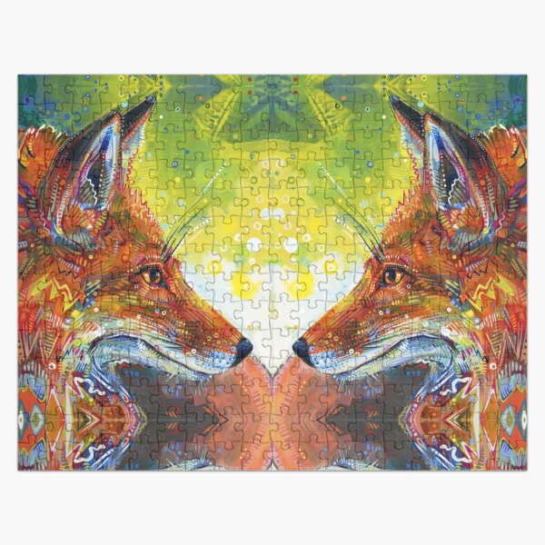 Red Fox Painting - 2012 Jigsaw Puzzle