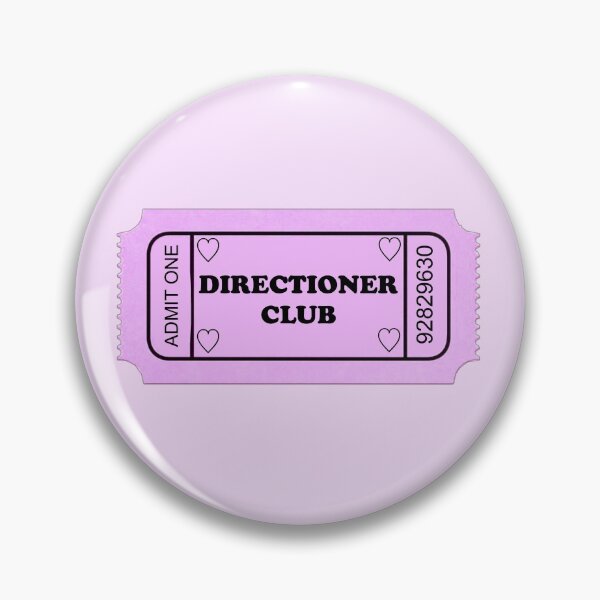 Item preview, ONE DIRECTION DIRECTONER CLUB TICKET designed and sold by BLUE-ORANGE.