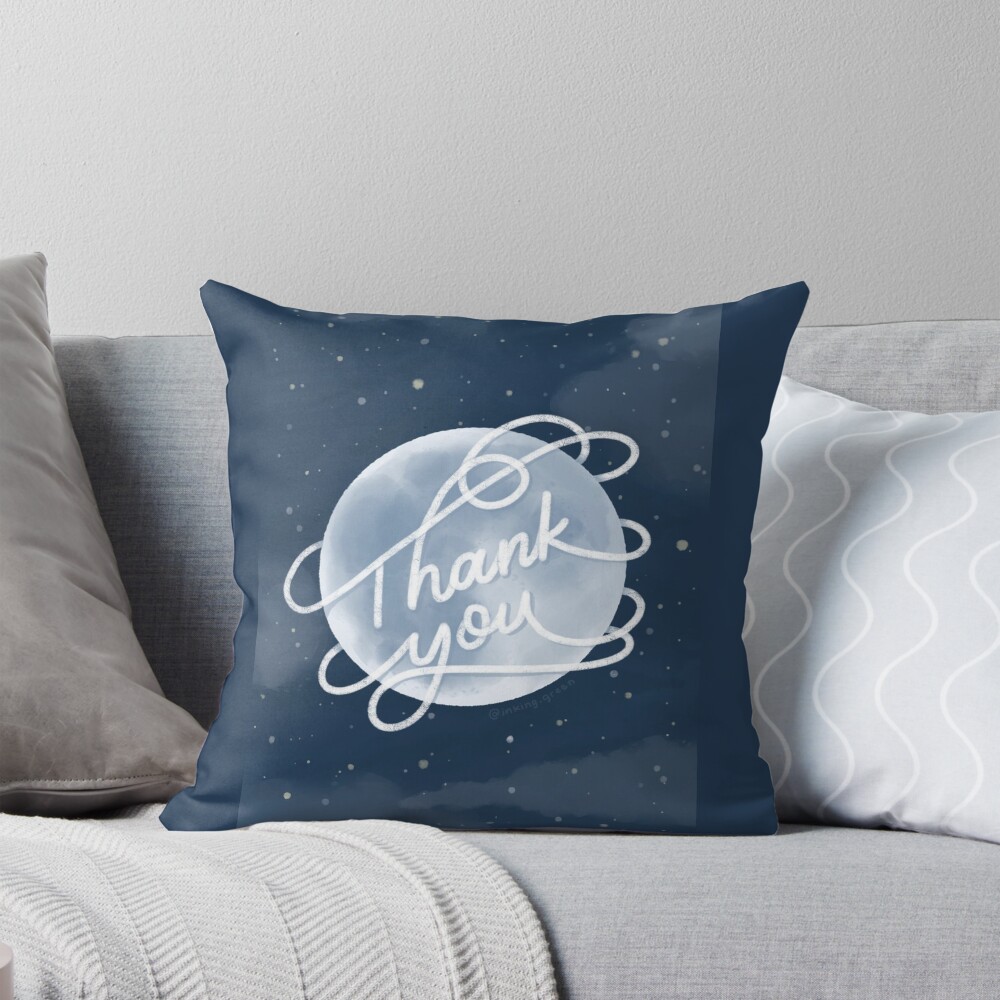 Item preview, Throw Pillow designed and sold by inking-green.