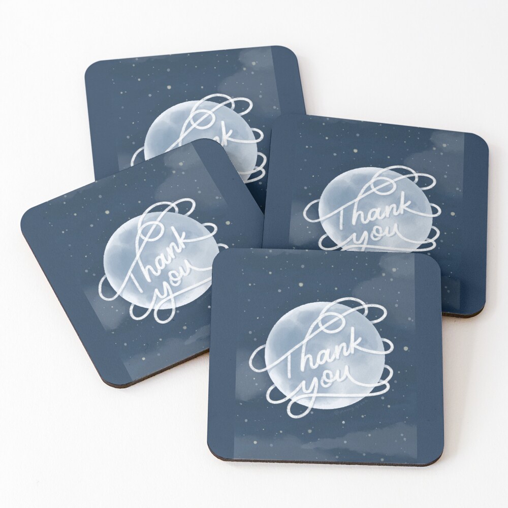 Item preview, Coasters (Set of 4) designed and sold by inking-green.