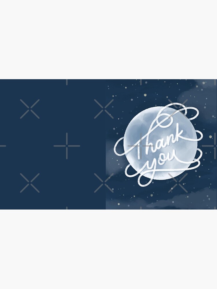 Thumbnail 6 of 6, Coffee Mug, Thank You Moon designed and sold by inking-green.
