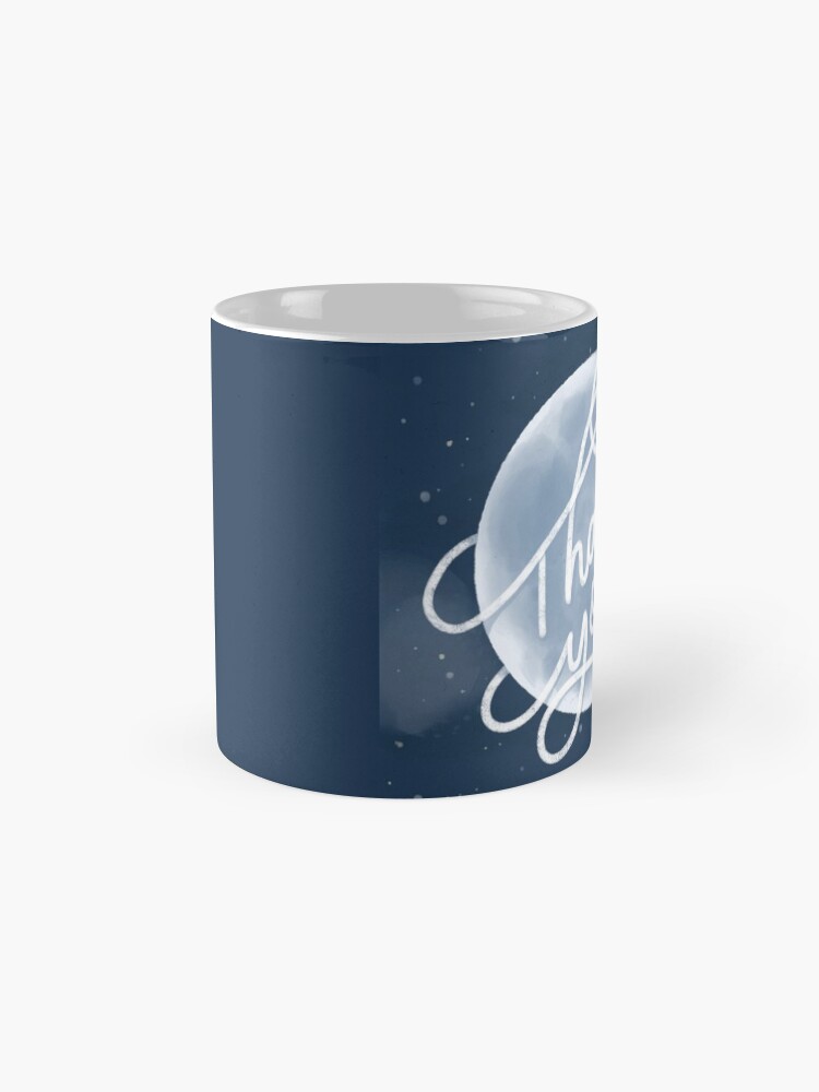 Thumbnail 4 of 6, Coffee Mug, Thank You Moon designed and sold by inking-green.