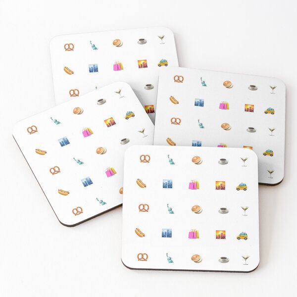 Item preview, New York City emoji set  designed and sold by thepinq.