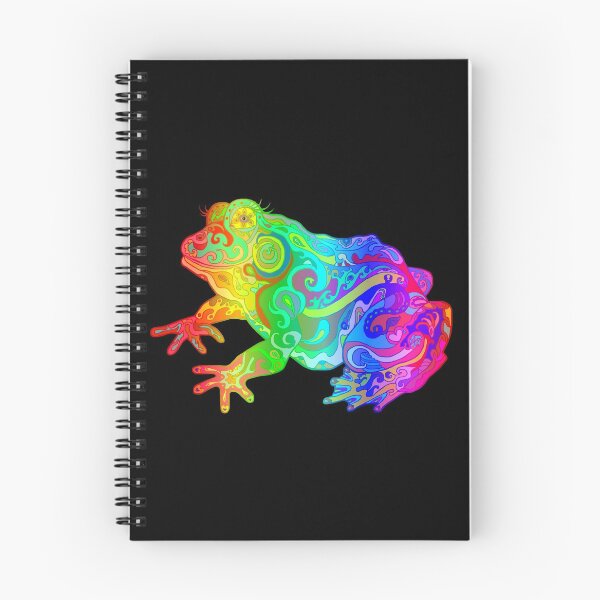 Item preview, Rainbow Swirly Frog  designed and sold by Deborah Camp.