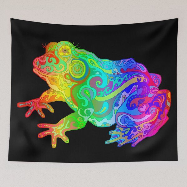 Item preview, Rainbow Swirly Frog  designed and sold by Deborah Camp.