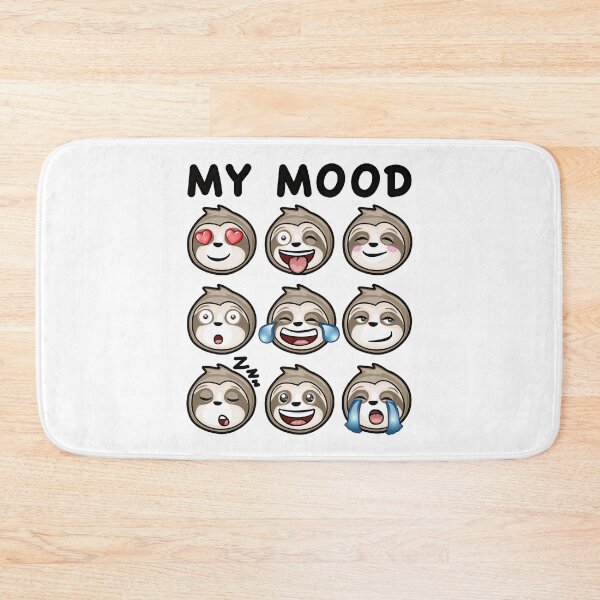Item preview, My mood sloth emojis designed and sold by pablomendoza.