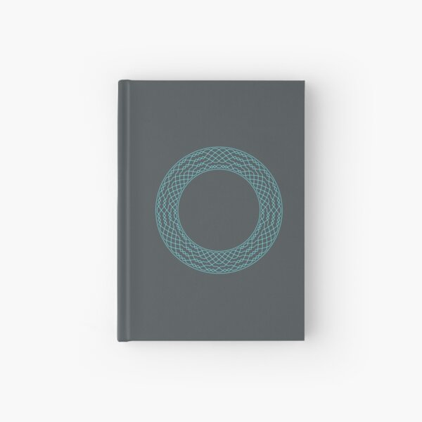 London Surprise Major Method Wreath — Notebook (Blue) Hardcover Journal