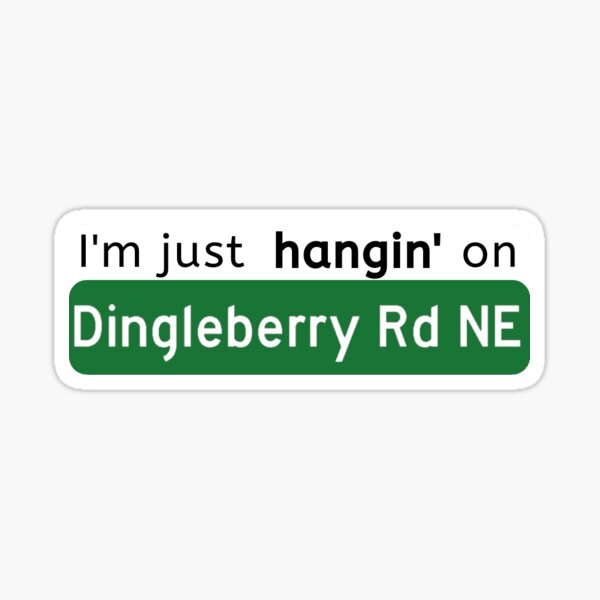 dingleberry bumper sticker