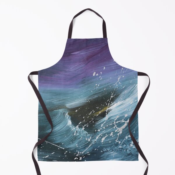 Item preview, Ocean Splatter with Purple Sky designed and sold by robinyukiko.