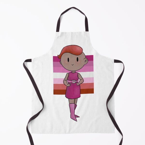 Item preview, Cute chibi lesbian pride design designed and sold by cu-b3.