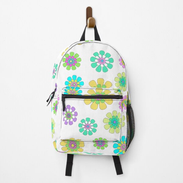 Item preview,  Bright floral citrus retro 1960s flower power hippie chic  designed and sold by susanvarleyart.