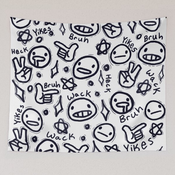 Item preview, concerned doodles designed and sold by Grafite Gauntlet.