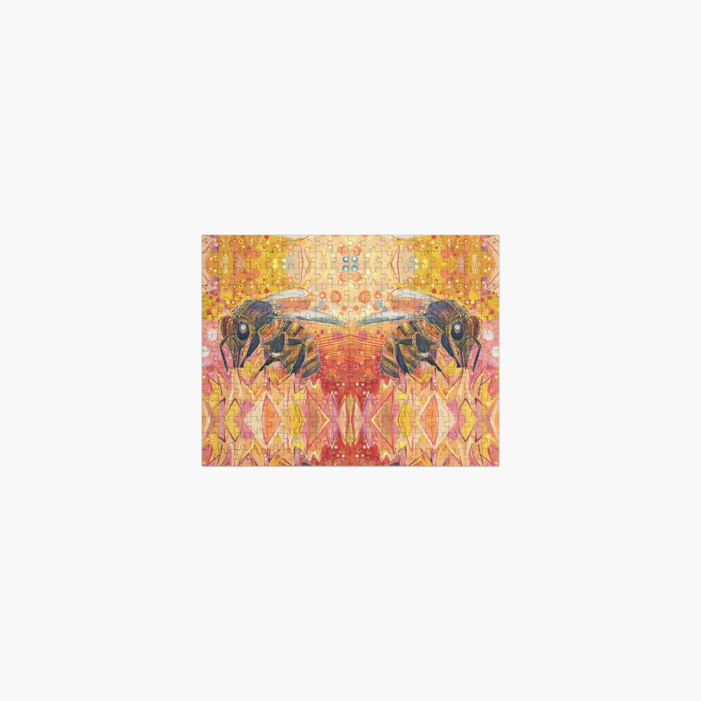 Western Honey Bee Painting - 2012 Jigsaw Puzzle