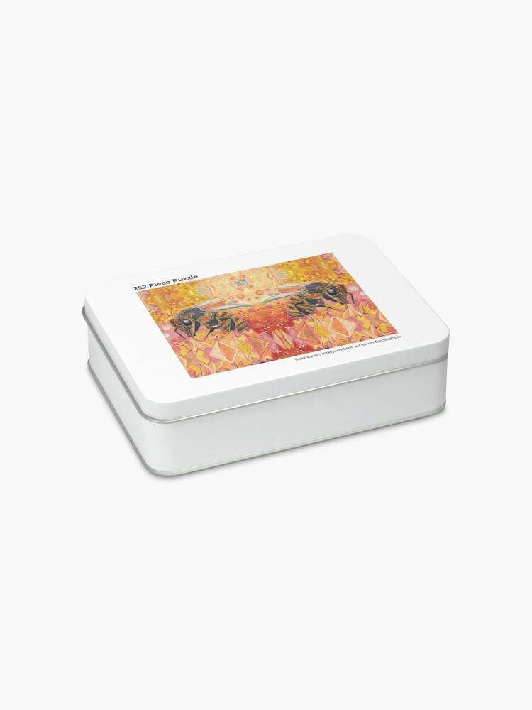 Alternate view of Western Honey Bee Painting - 2012 Jigsaw Puzzle
