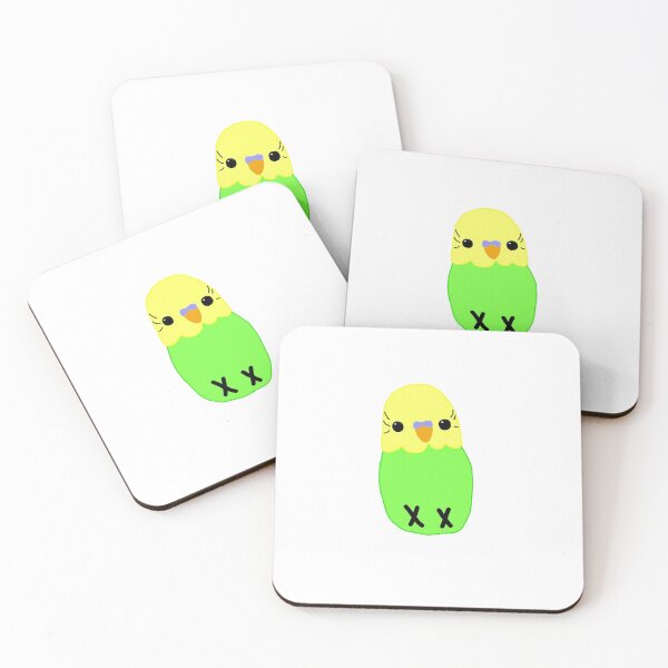 Item preview, Cute green budgie designed and sold by kanna1.