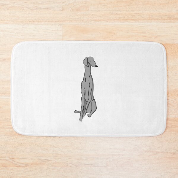 Item preview, Cute whippet dog in gray designed and sold by KiwiBrush.
